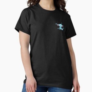 Cute Axolotl – Blue Small Print