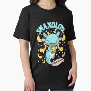 Cute & Funny Snaxolotl Adorable Snacking Axolotl