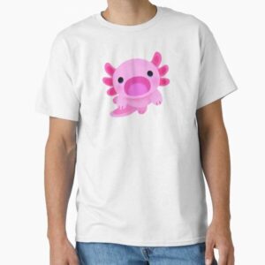 Happy axolotl – blue