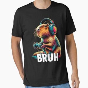 Bruh Capybaras Funny Video Games Capybara Gamer Gaming