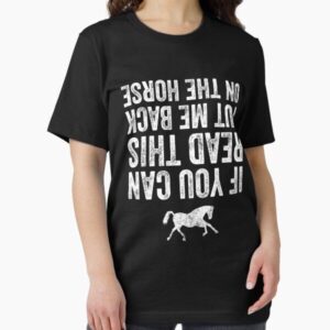 If you can read this put me back on the horse – Horse riding