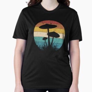 Retro Psychedelic Mushroom Shrooms Forager Magic Mycology forager