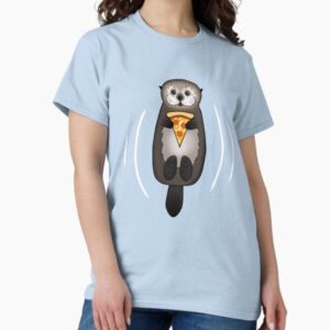 Sea Otter with Pizza